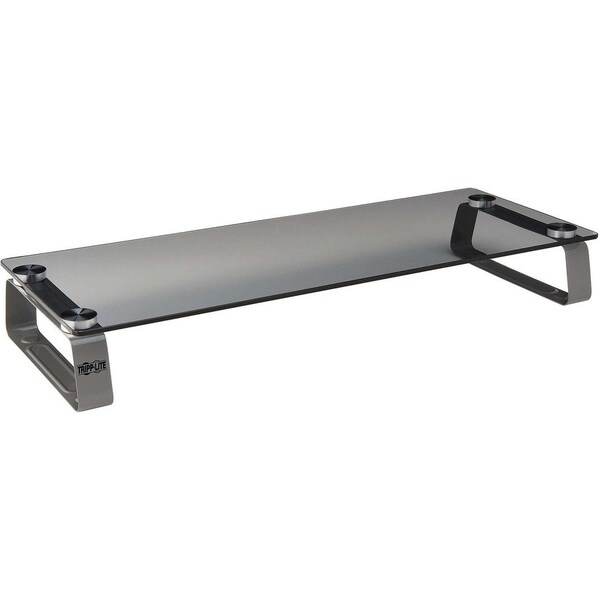 Tripp Lite Monitor Riser, Glass, 22"Wx8-3/10"Dx3-1/5"H, Aluminum TRPMR2208G - main